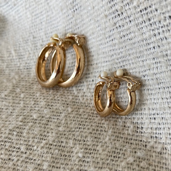 H&M Clip-On Hoops Earring Set - Picture 2 of 4